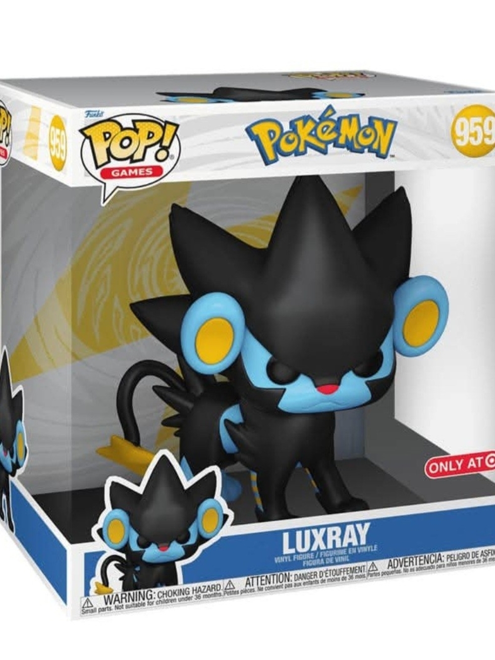 Funko POP 10" Jumbo Pokemon Luxray 959 Vinyl Figure